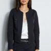 Elie Tahari Stretch Twill Jacket
