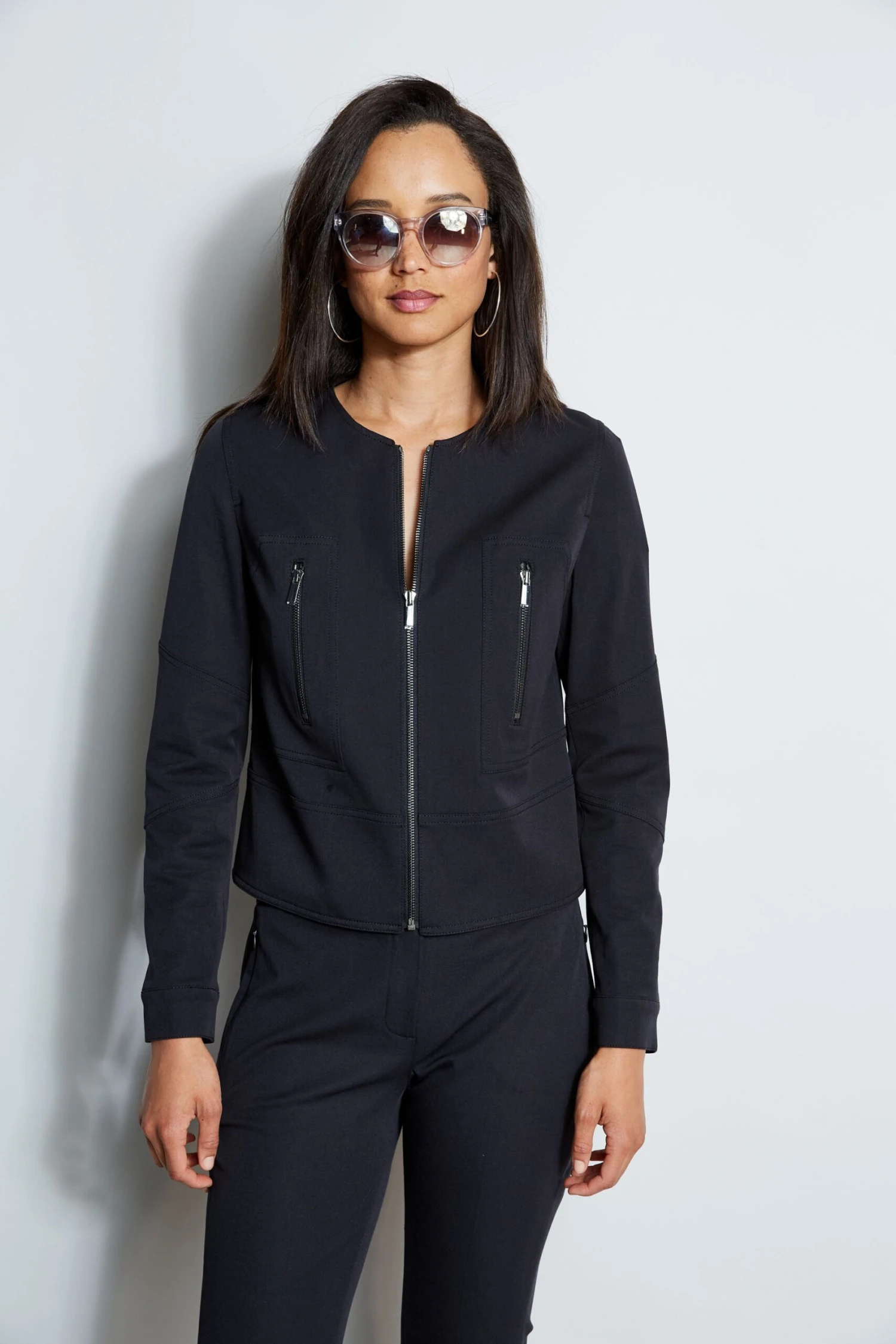 Elie Tahari Stretch Twill Jacket 5 Elie Tahari Stretch Twill Jacket - Image 3