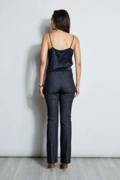 Elie Tahari Silk Satin Lace Cami -ELIE TAHARI Sales E707G503 STARGAZER E702P203 DENIM E802P203 3back 671