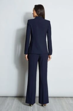 Elie Tahari Asymmetrical Panel Blazer -ELIE TAHARI Sales E7087103 STARGAZER 3BACK 737