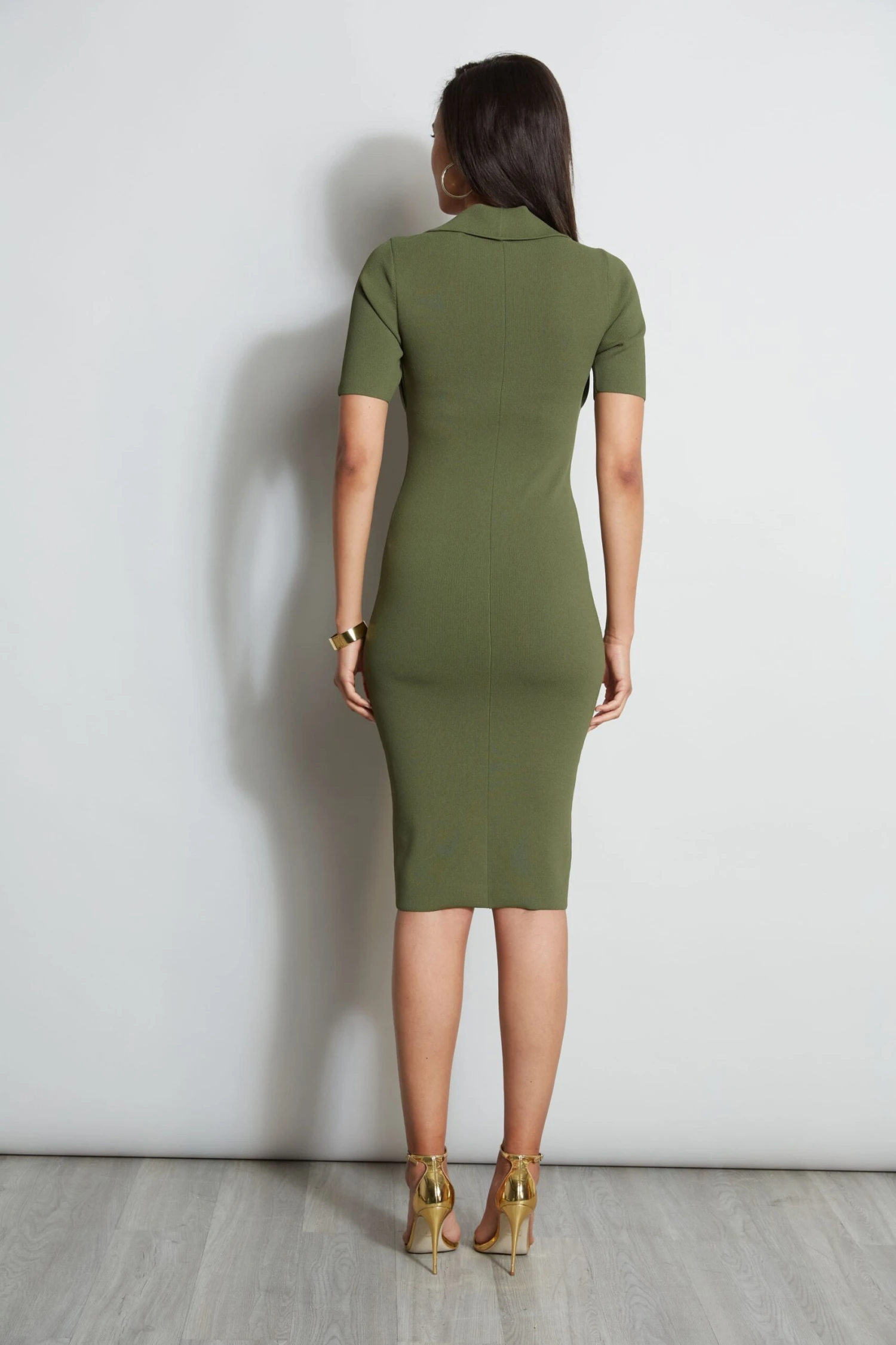 Elie Tahari Contour Sweater Dress 8 Elie Tahari Contour Sweater Dress - Image 6