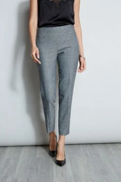 Elie Tahari Herringbone Slim Pant 12 Elie Tahari Herringbone Slim Pant -ELIE TAHARI Sales E802R103 HERRINGBONE E802R203 HERRINGBONE E707G503 BLACK 2front 039