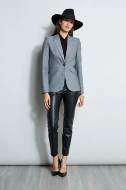 Elie Tahari Vegan Leather Legging -ELIE TAHARI Sales E802R103 HERRINGBONE E80AM213 BLACK ETR14103 BLACK 4STYLING 2026