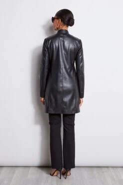 Elie Tahari Laser Cut Vegan Topper 8 Elie Tahari Laser Cut Vegan Topper -ELIE TAHARI Sales E802W202 Black E2141403 Black E65X2502 Black 3BACK 2594