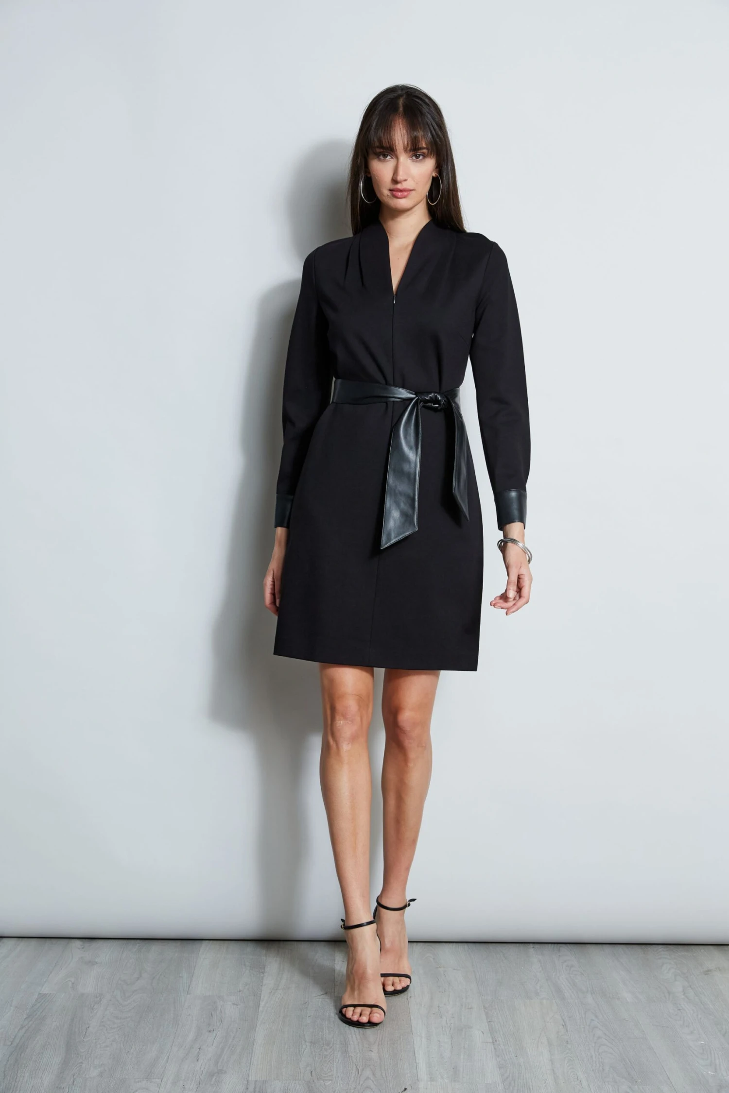 Elie Tahari Contour Knit Shift Dress 5 Elie Tahari Contour Knit Shift Dress - Image 3