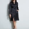 Elie Tahari Silk Cube Dot Shirt Dress 1 Elie Tahari Silk Cube Dot Shirt Dress -ELIE TAHARI Sales E803R603 BLACKFOAM 1Hero 2238