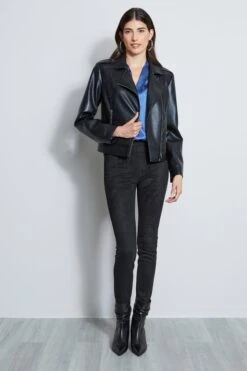 Elie Tahari Contour Silk Satin Shirt -ELIE TAHARI Sales E807G502 SKYLARK CONTOURSILKSHIRT 4STYLING 795