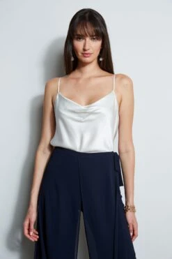 Elie Tahari Silk Satin Cami