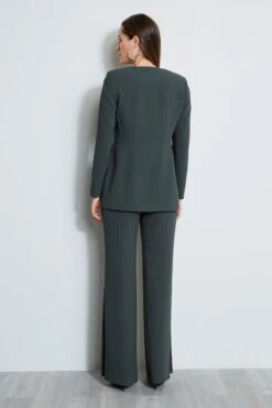 Elie Tahari Zip Front Blazer -ELIE TAHARI Sales E8087102 CAMOFLAUGE 3back 1157