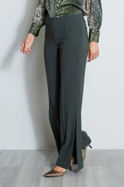 Elie Tahari Side Slit Pant