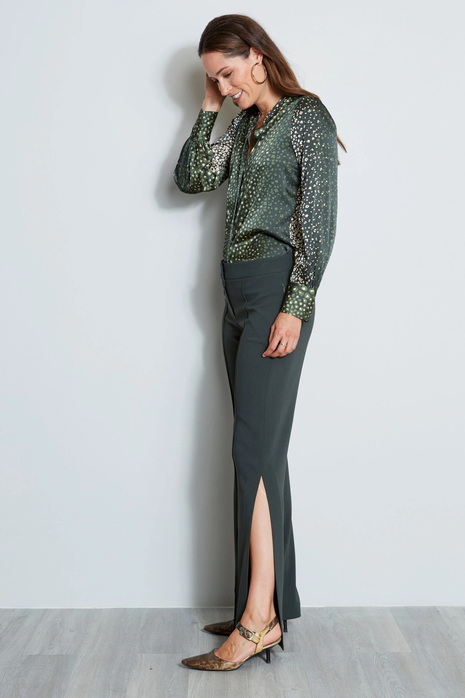 Elie Tahari Side Slit Pant 4 Elie Tahari Side Slit Pant - Image 2