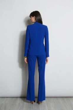 Elie Tahari Notched Collar Panel Blazer -ELIE TAHARI Sales E8087203 KLEINBLUE E8087103 KLEINBLUE E807G513 KLEINBLUE 3back 405