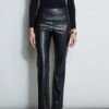 Elie Tahari Vegan Leather Pant 2 Elie Tahari Vegan Leather Pant -ELIE TAHARI Sales E85X3503 BLACK E80AM203 BLACK 2front 1852