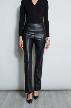 Elie Tahari Vegan Leather Pant