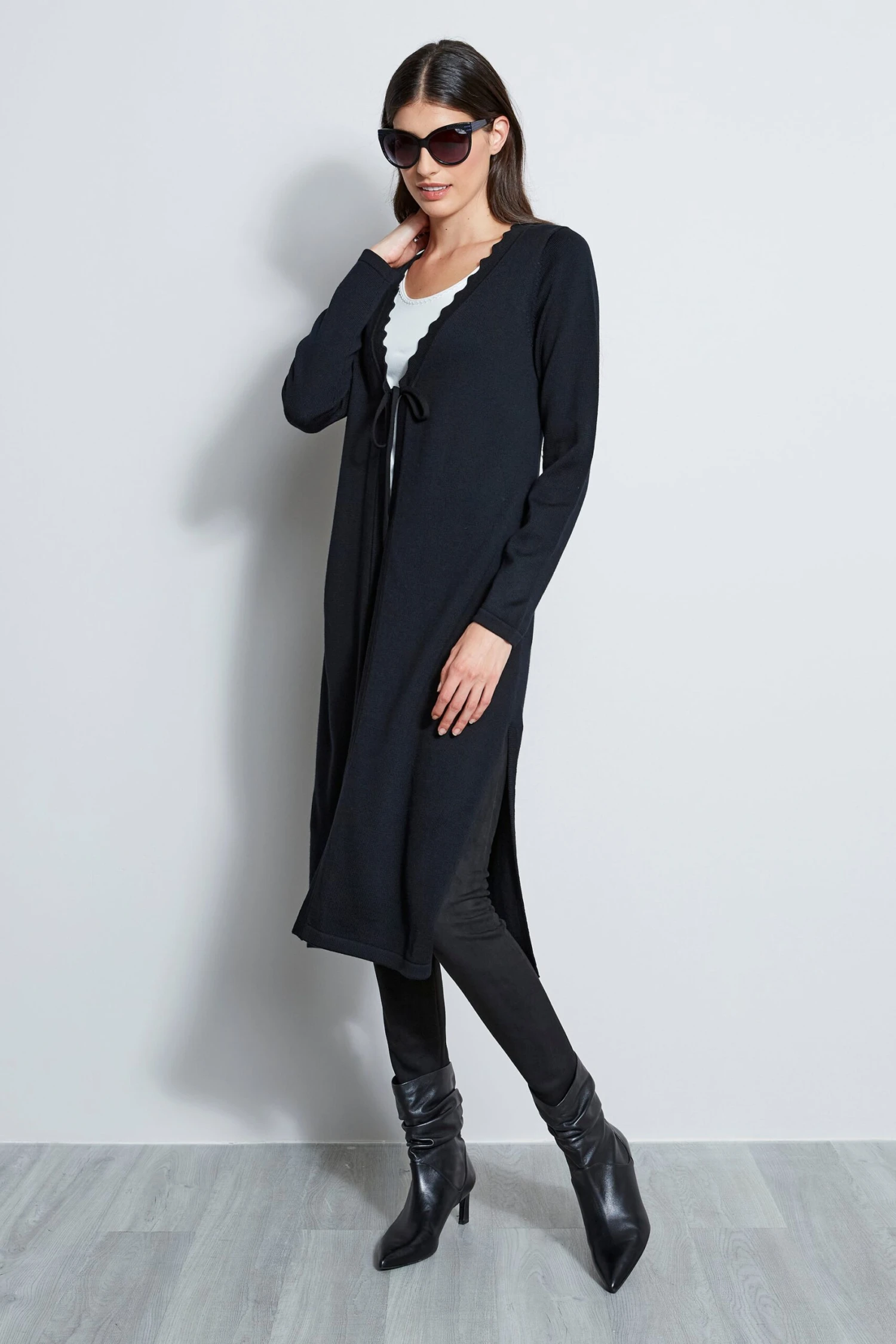 Elie Tahari Scallop Duster 4 Elie Tahari Scallop Duster - Image 2