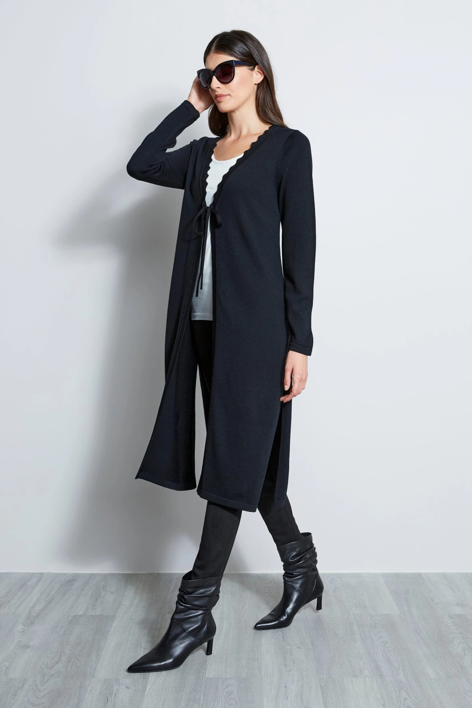 Elie Tahari Scallop Duster 5 Elie Tahari Scallop Duster - Image 3