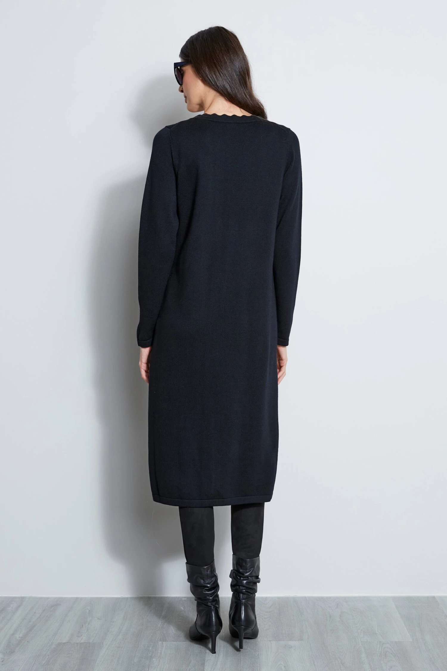 Elie Tahari Scallop Duster 7 Elie Tahari Scallop Duster - Image 5