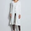 Elie Tahari Scallop Duster