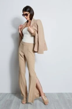 Elie Tahari Knit Tube Top -ELIE TAHARI Sales E9087102 RATTAN SIDEPANELBLAZER 2front 3134 1 a0184a67 f1aa 453d 8a1d 106201761b4d