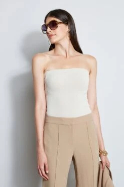Elie Tahari Knit Tube Top