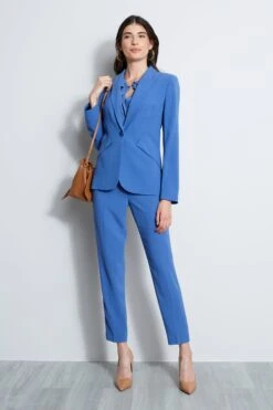 Elie Tahari Side Panel Blazer -ELIE TAHARI Sales E9087102 SKYLARK Jacket 1HERO 401