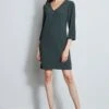 Elie Tahari Zip Shift Dress