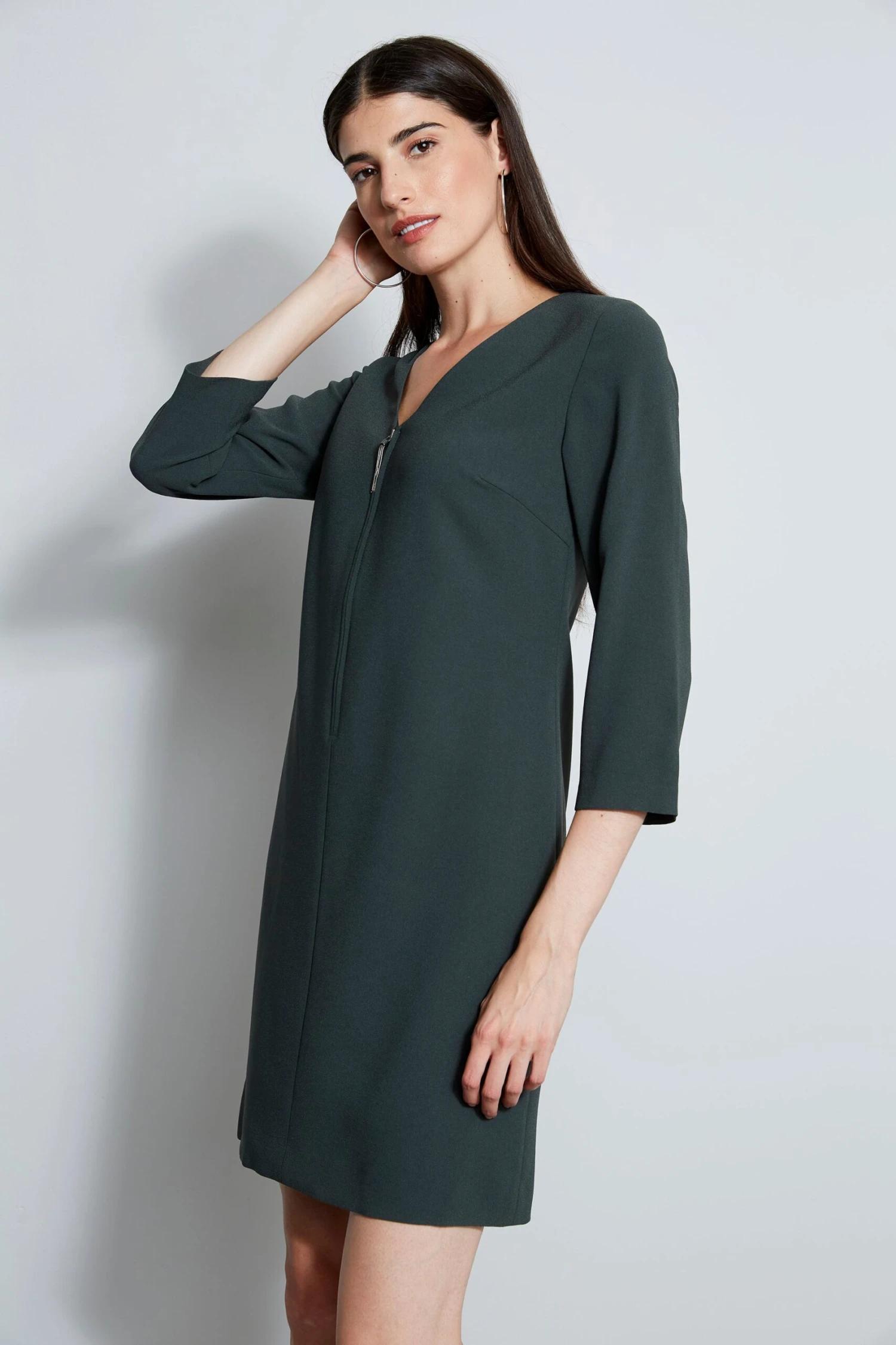 Elie Tahari Zip Shift Dress 4 Elie Tahari Zip Shift Dress - Image 2