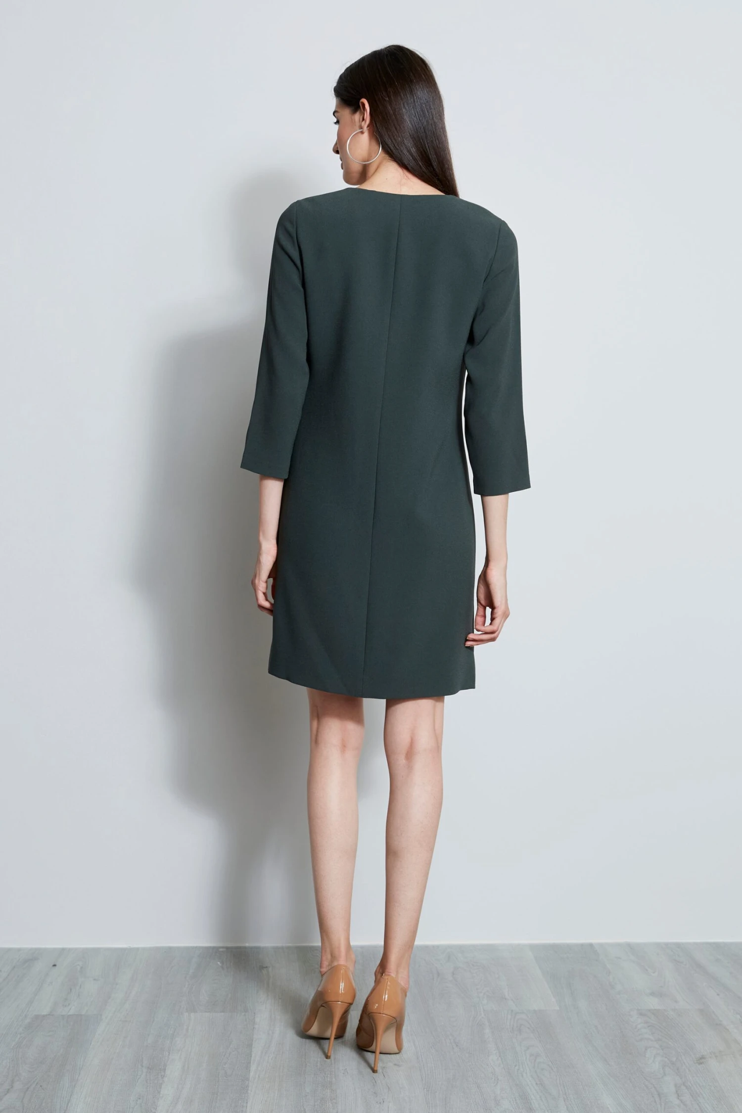 Elie Tahari Zip Shift Dress 5 Elie Tahari Zip Shift Dress - Image 3