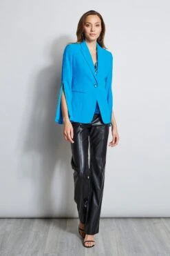 Elie Tahari Vintage Floral Halter Top -ELIE TAHARI Sales E90AM202 BLACK EN087112 PERSIANBLUE EN045512 BLUE 4STYLING 1069