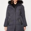Elie Tahari Lindsay Coat -ELIE TAHARI Sales E9DJ6405 LINDSAYCOAT NAVY 2DETAIL 083