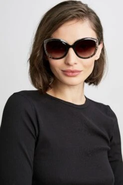 Elie Tahari Oversized Cateye Sunglasses