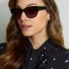 Elie Tahari Black Wayfarer -ELIE TAHARI Sales EL190 BLACK 2FRONT 026