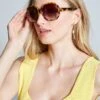 Elie Tahari Oversized Sunglasses