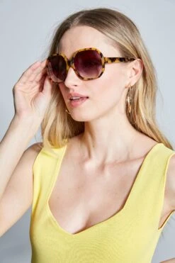 Elie Tahari Oversized Sunglasses