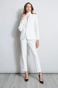 Elie Tahari Slim Crepe Pant 8 Elie Tahari Slim Crepe Pant -ELIE TAHARI Sales EN087212 FOAM EN087112 FOAM ER0X5512 WAX 1HERO 143