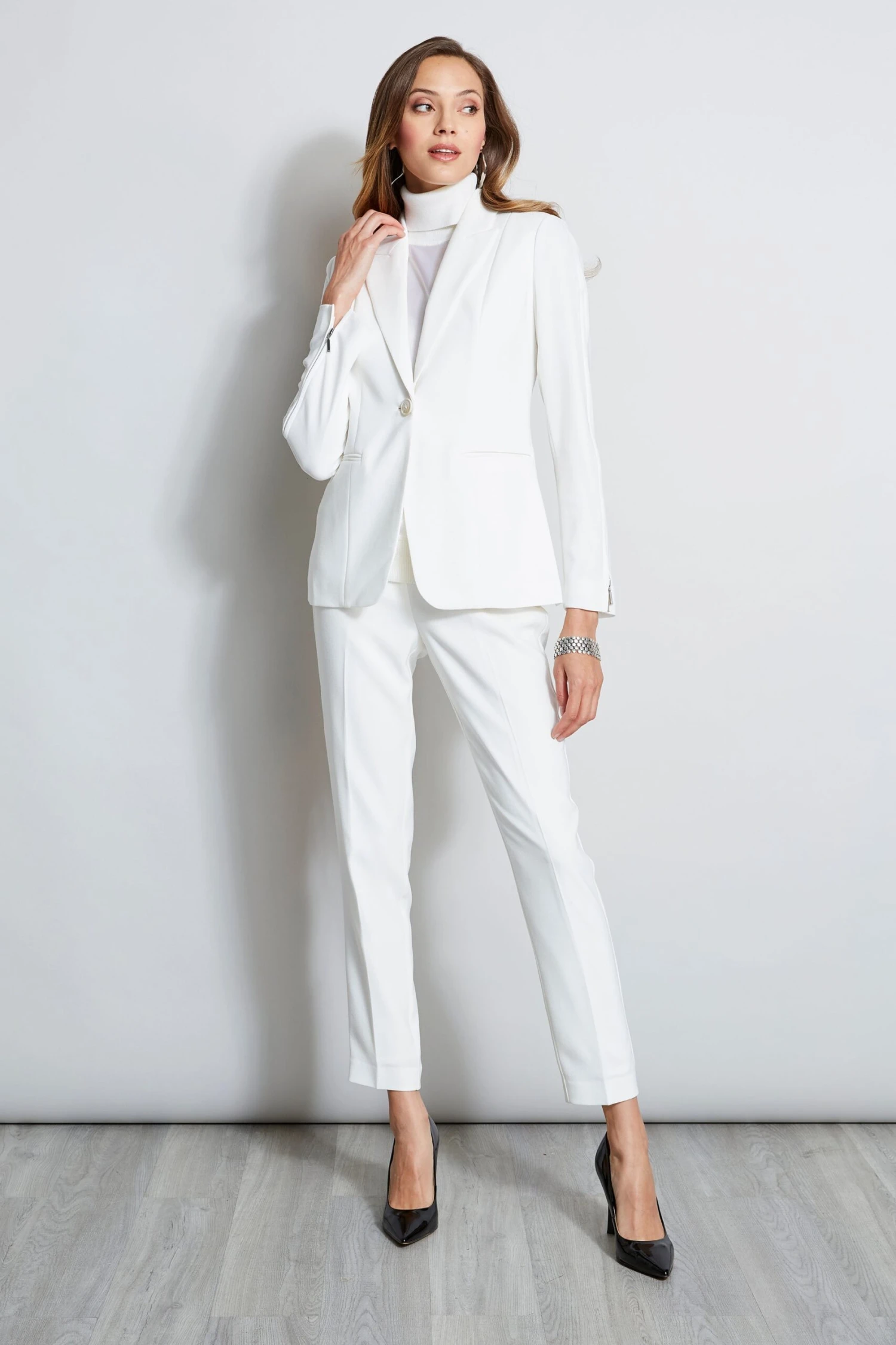 Elie Tahari Slim Crepe Pant 5 Elie Tahari Slim Crepe Pant - Image 3