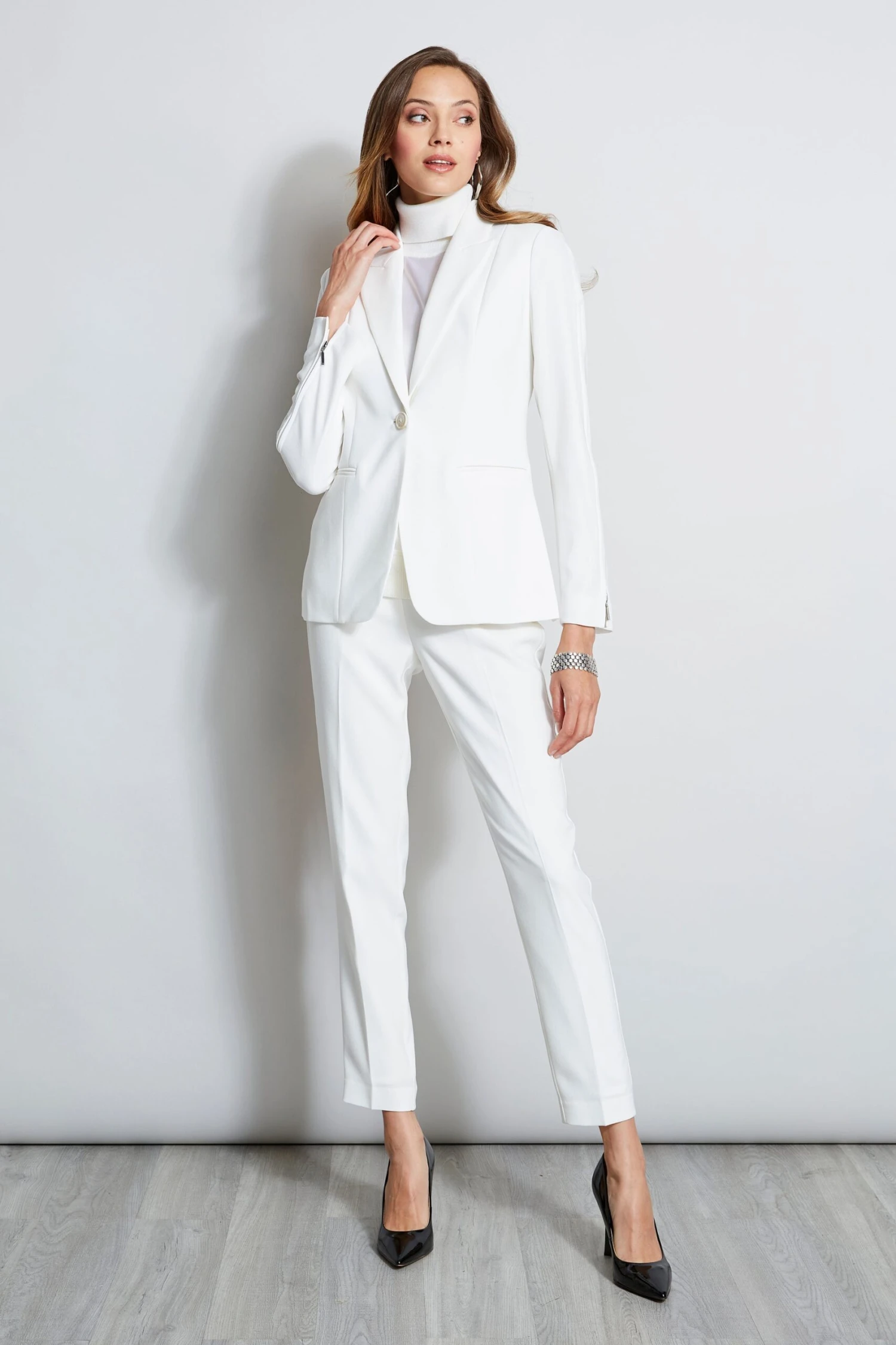 Elie Tahari Zip Sleeve Blazer 6 Elie Tahari Zip Sleeve Blazer - Image 4