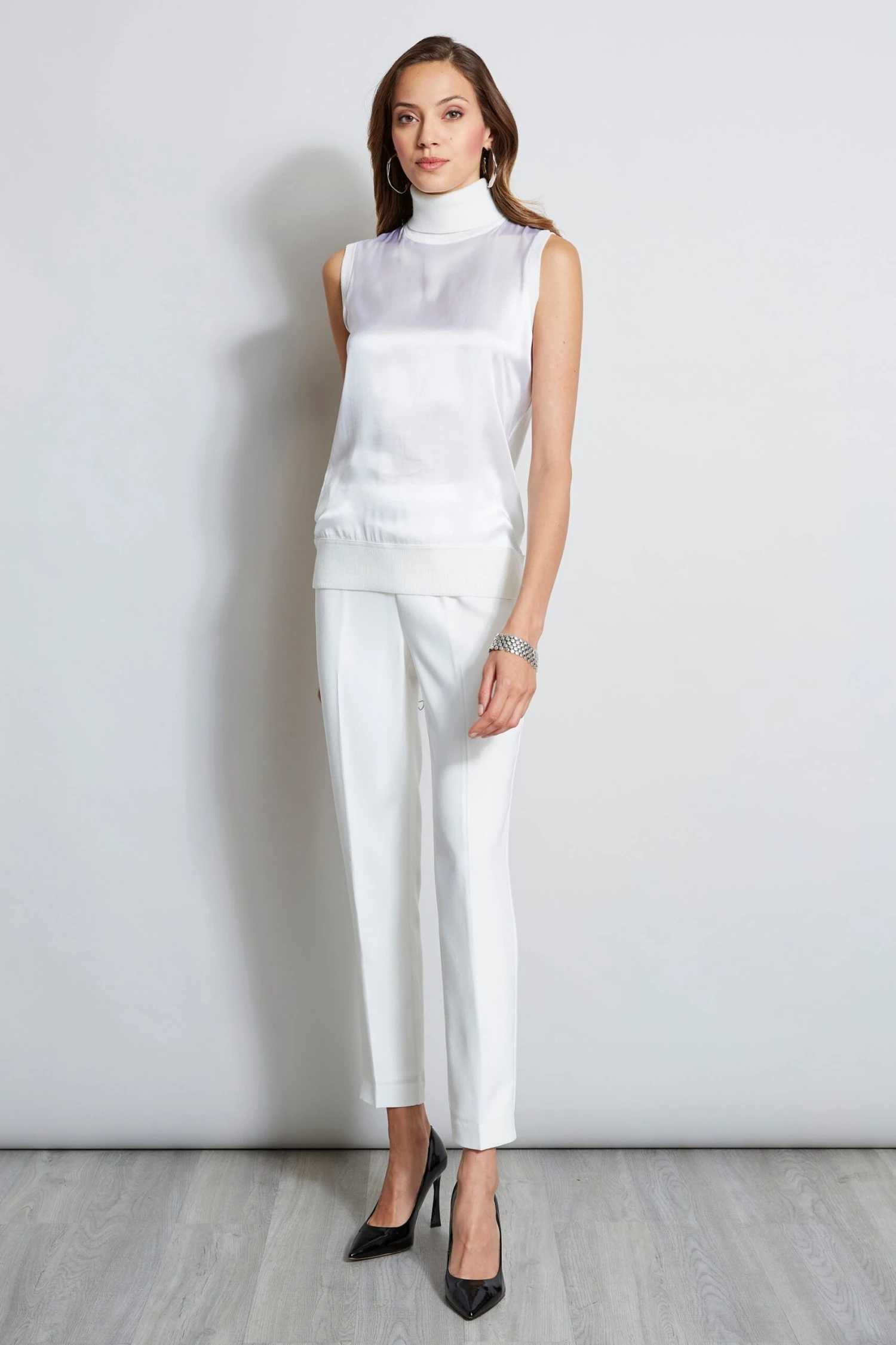 Elie Tahari Slim Crepe Pant 4 Elie Tahari Slim Crepe Pant - Image 2