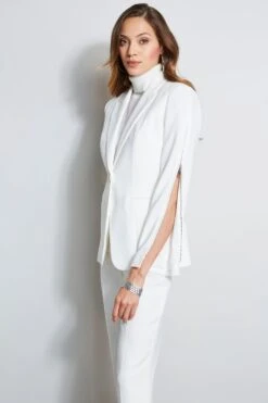 Elie Tahari Zip Sleeve Blazer 9 Elie Tahari Zip Sleeve Blazer -ELIE TAHARI Sales EN087212 FOAM EN087112 FOAM ER0X5512 WAX 2FRONT 179