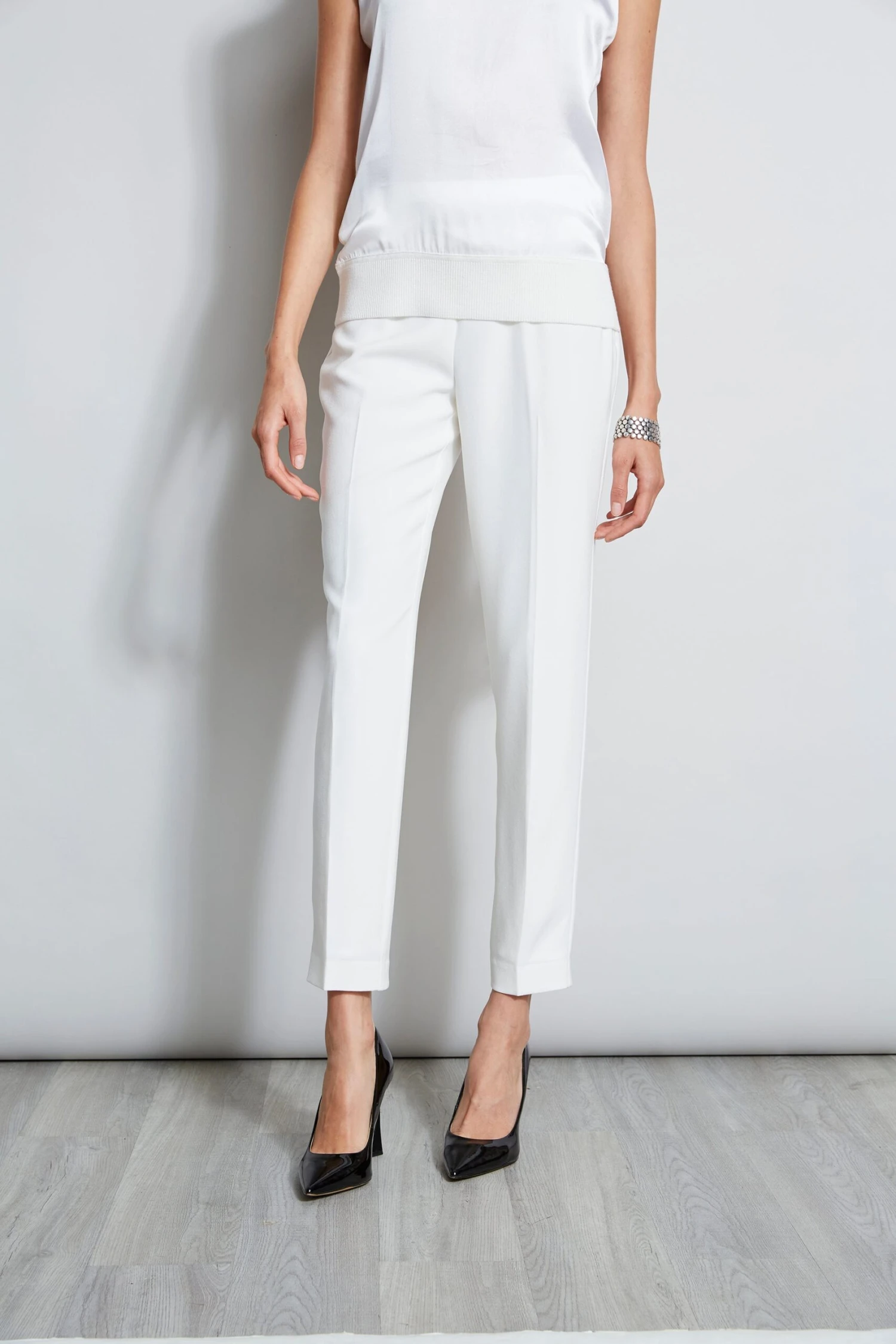 Elie Tahari Slim Crepe Pant 3 Elie Tahari Slim Crepe Pant