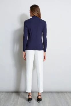 Elie Tahari Lace Insert Turtleneck Knit -ELIE TAHARI Sales EN087212 FOAM EN56X502 STARGAZER 3BACK 291