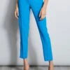 Elie Tahari Slim Crepe Pant