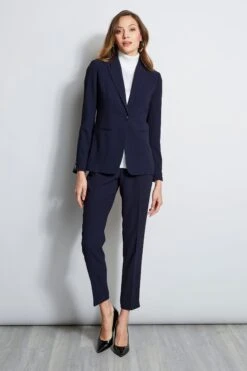 Elie Tahari Zip Sleeve Blazer -ELIE TAHARI Sales EN087212 STARGAZER EN087112 STARGAZER ER0X5512 WAX 1HERO 065