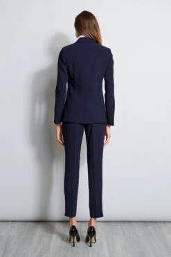 Elie Tahari Zip Sleeve Blazer -ELIE TAHARI Sales EN087212 STARGAZER EN087112 STARGAZER ER0X5512 WAX 3BACK 104