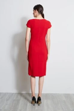 Elie Tahari Cut Out Embroidered Dress -ELIE TAHARI Sales ER087612 SIREN 3back 1137 2