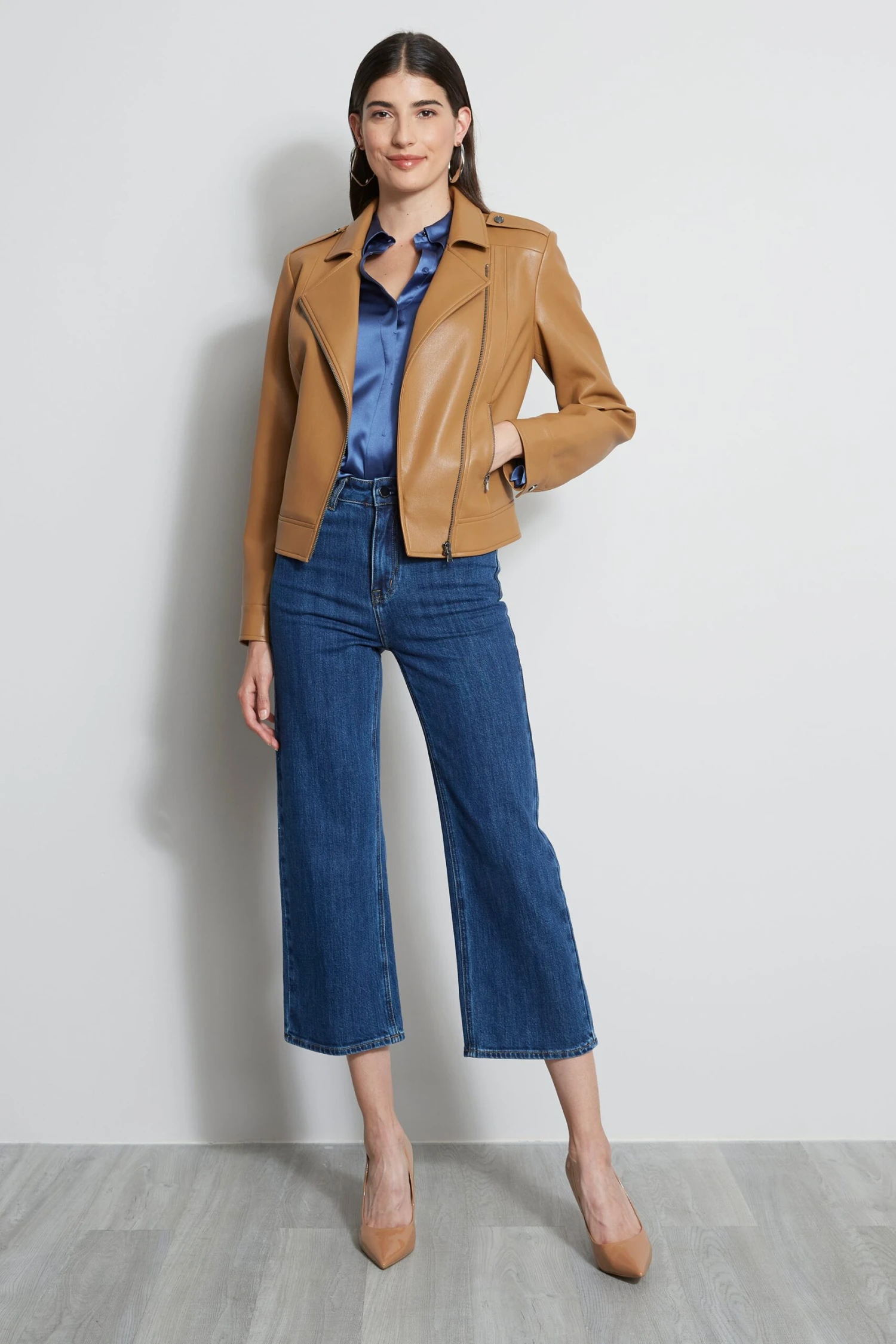 Vegan Leather Moto Jacket 5 Vegan Leather Moto Jacket - Image 3