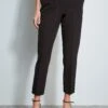 Slim Zip Pant 1 Slim Zip Pant -ELIE TAHARI Sales ETR31179 Noir ETR31178 Noir E65X2502 Black 2FRONT 1783