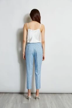 Sun Print Pant -ELIE TAHARI Sales ETR31249 SUNBLUE ETR31248 SUNBLUE ETR31248 FRESHPEARL 3back 440