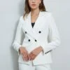 Stitch Double Breasted Blazer