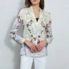 Summer Damask Printed Blazer -ELIE TAHARI Sales ETR32114 SUMMERDAMASK 2front 1735
